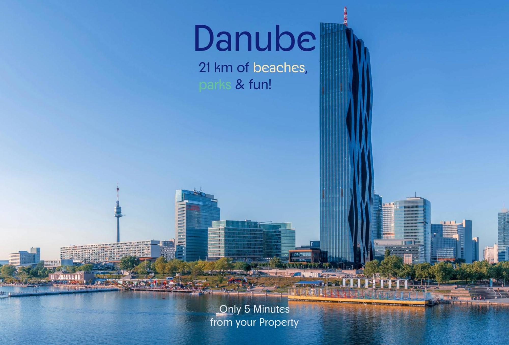 Joyful 2Br Apt. @ Millenium Tower And The Danube Wenen Buitenkant foto